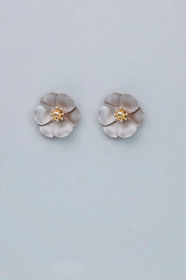 Bow 19 Flower Small Earring