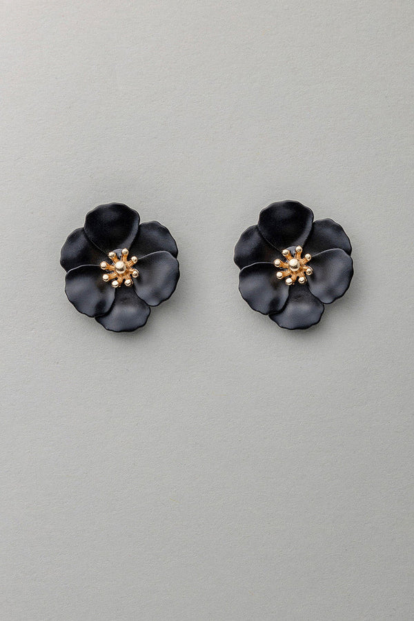 Bow 19 Flower Small Earring