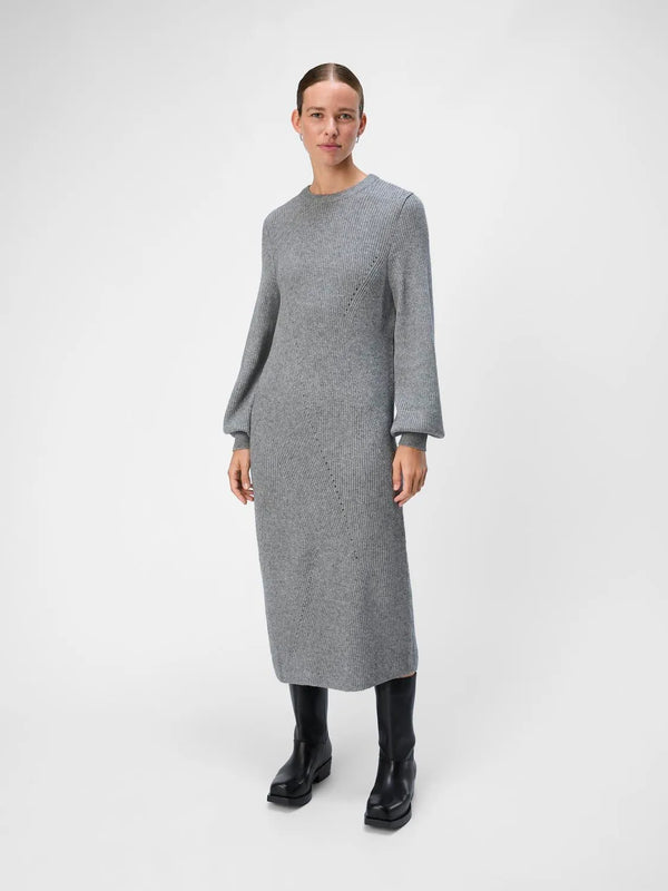 Object Ditte Knit Midi dress