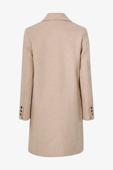 Slfnew Sasja Wool Coat Sandelins