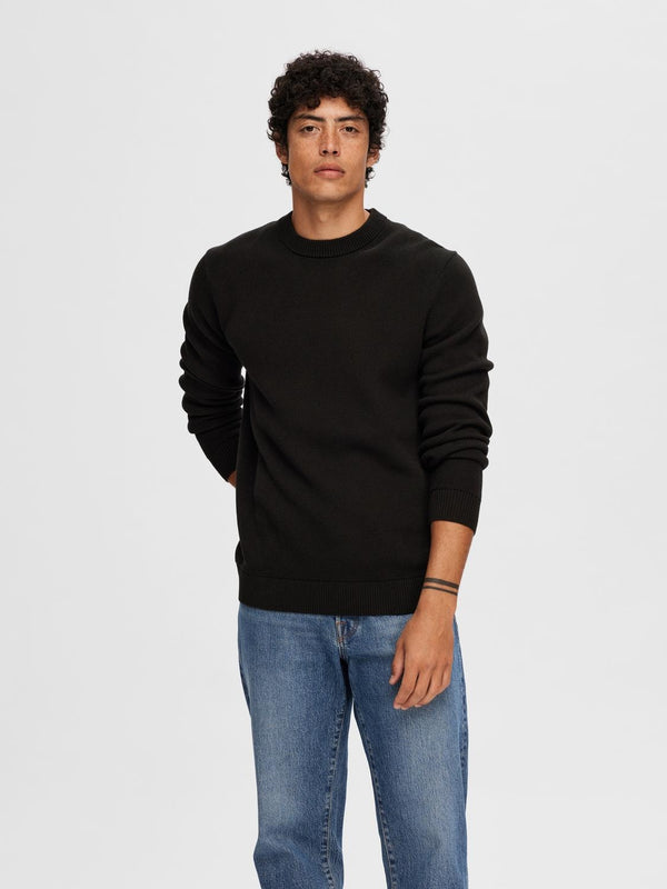 Selected Homme Rocks Ls Knit Crew Neck