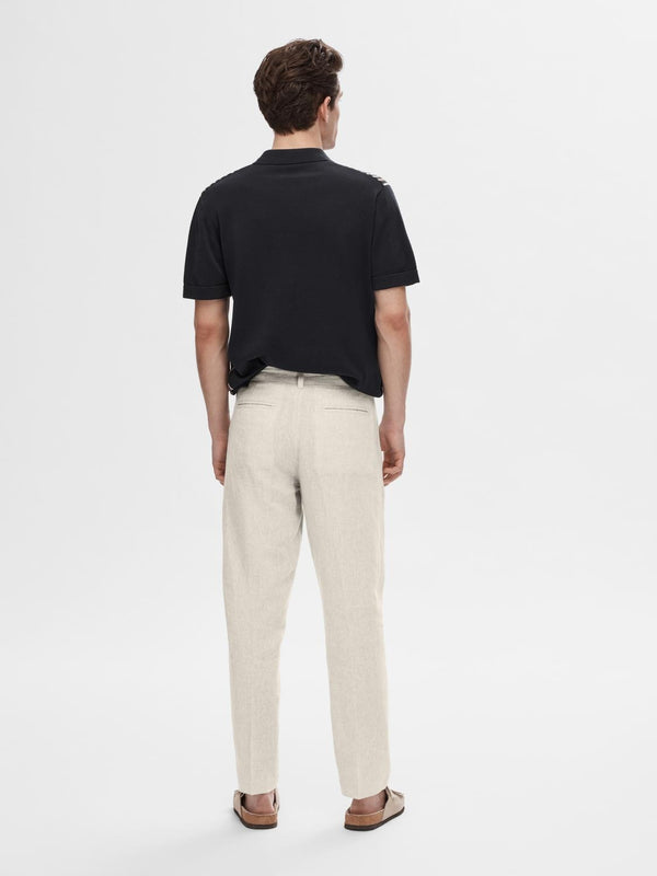 Selected Homme Straight Mads Linen Pant