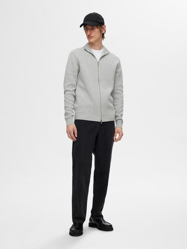 Selected Homme Dane Knit Structure Full Zip